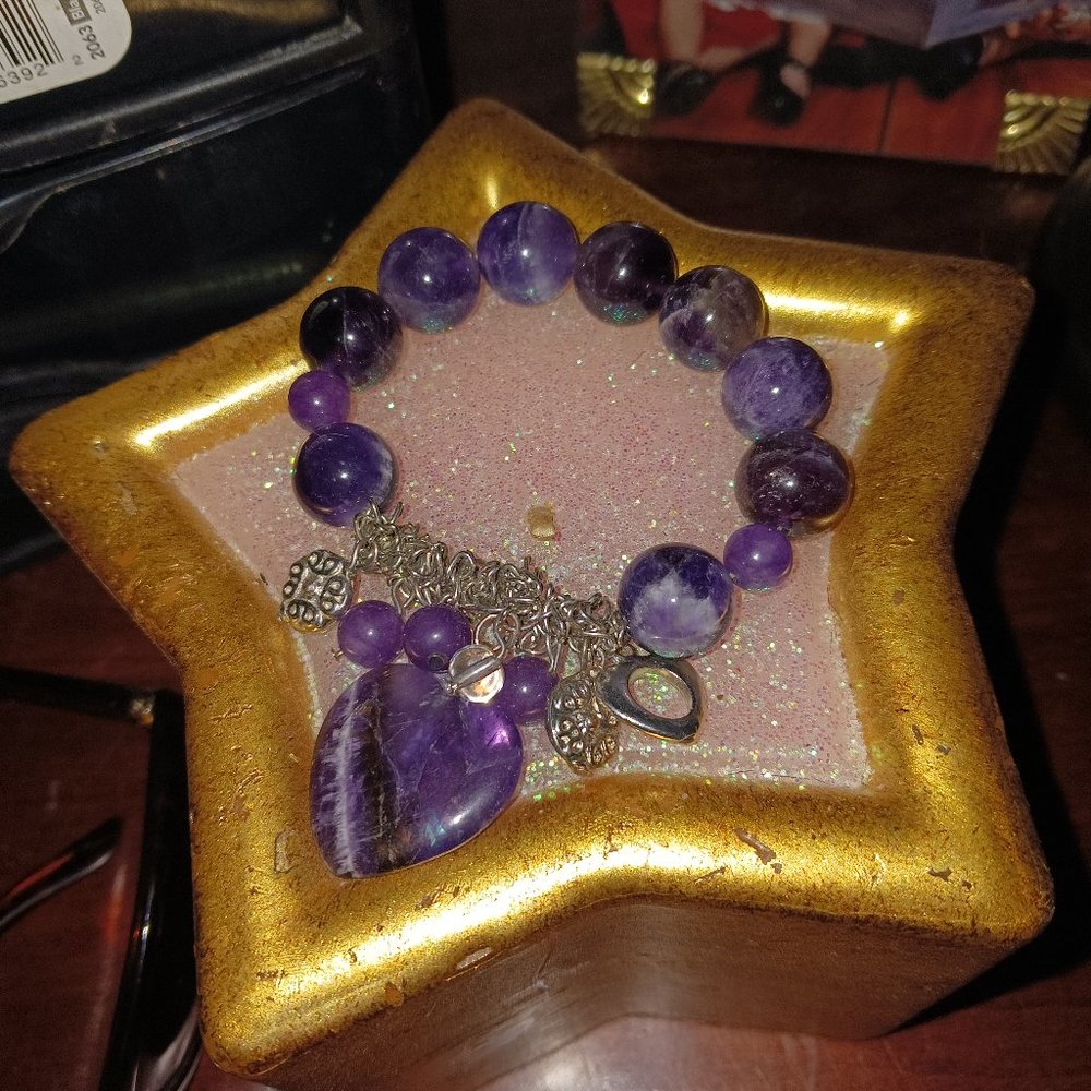 Amethyst bracelet